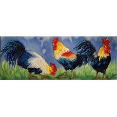  6" X 16" Roosters