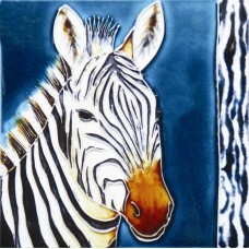 8"x 8"  Zebra
