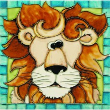 8"x 8" Lion 