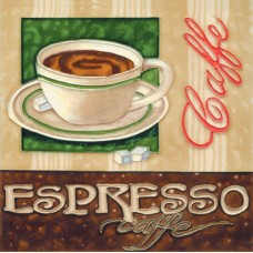 8"x8" Espresso