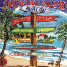 8"x8" Catalina Island 