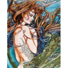 11"x14" Fantasy Mermaid
