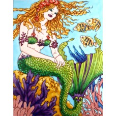 11"x14" Mermaid Princess  