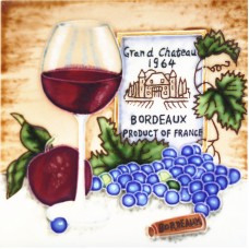 8"x8" Gran Chateau Bordeaux