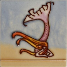  3"X3" MAGNET Mermaid With Fin In Air 