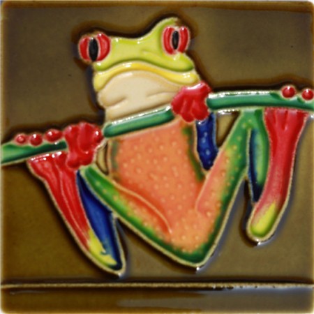 3"X3" MAGNET Green Tree Frog