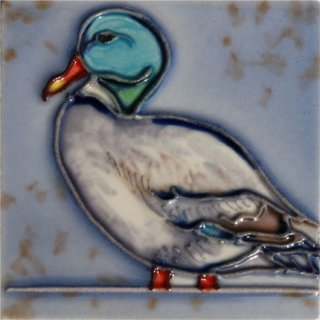 3"X3" MAGNET Duck With Blue Face
