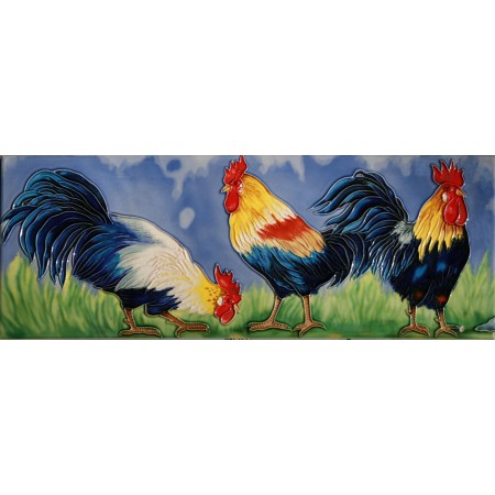  6" X 16" Roosters