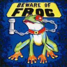 8"x8" Beware of the frog