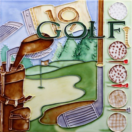 8"x 8" Sport - Golf