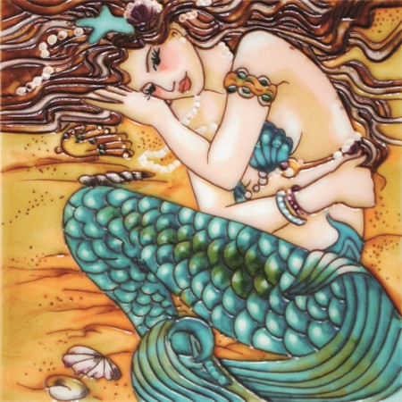 8"x8" Star Mermaid 