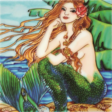 8"x8" Mermaid Love 