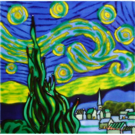 8"x8" Van Gogh iris_1
