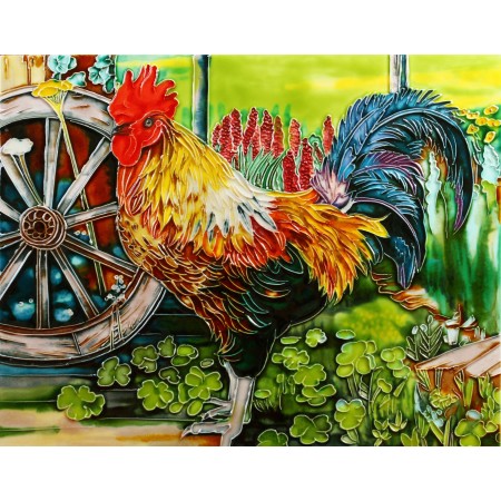 8"x12" Rooster