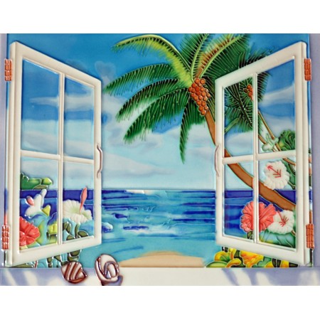 11"x14" Seaside By the Window 
