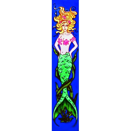  3" X 16" Mermaid with yellow hair