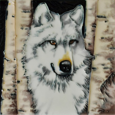 6"x6" Wolf 