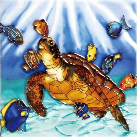 6"x6" Under the Sea Turtle 