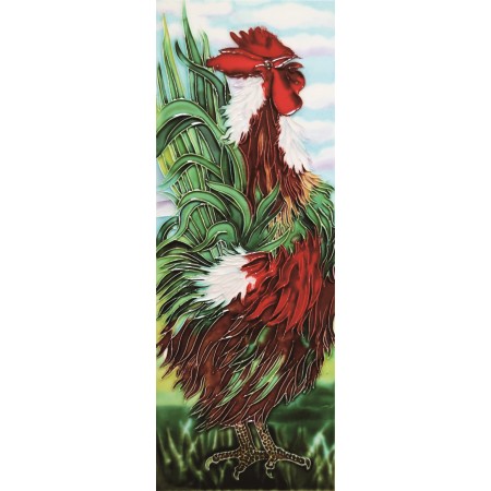  6" X 16" Rooster  