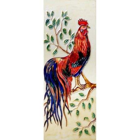  6" X 16" Morning Rooster 