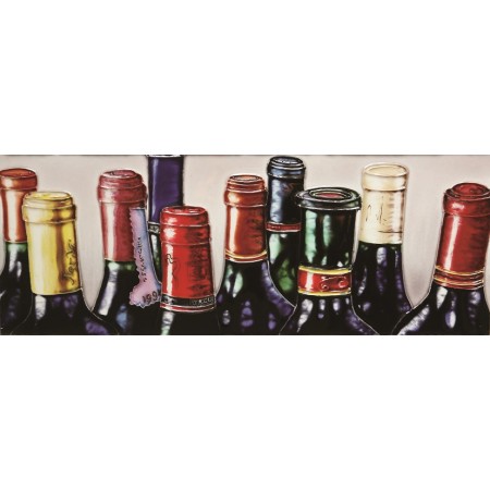  6" X 16" Wine Bottles & Wine Opner
